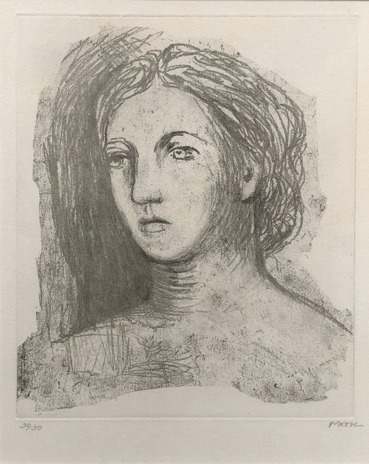 Henry Moorehenry Moore   Head Of A Woman1981 photo furniture