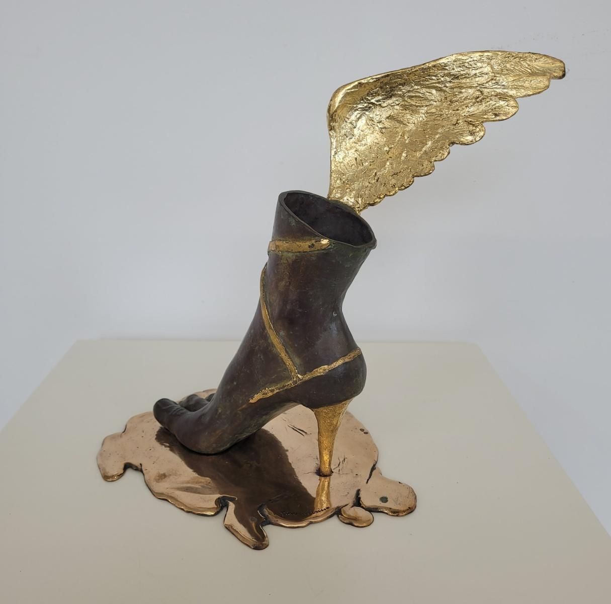 Antonio Giancaterinonike / High Heel. Contemporary Bronze Sculpture, Limited Edition, Italian Artistca. 2020 photo 4717.0