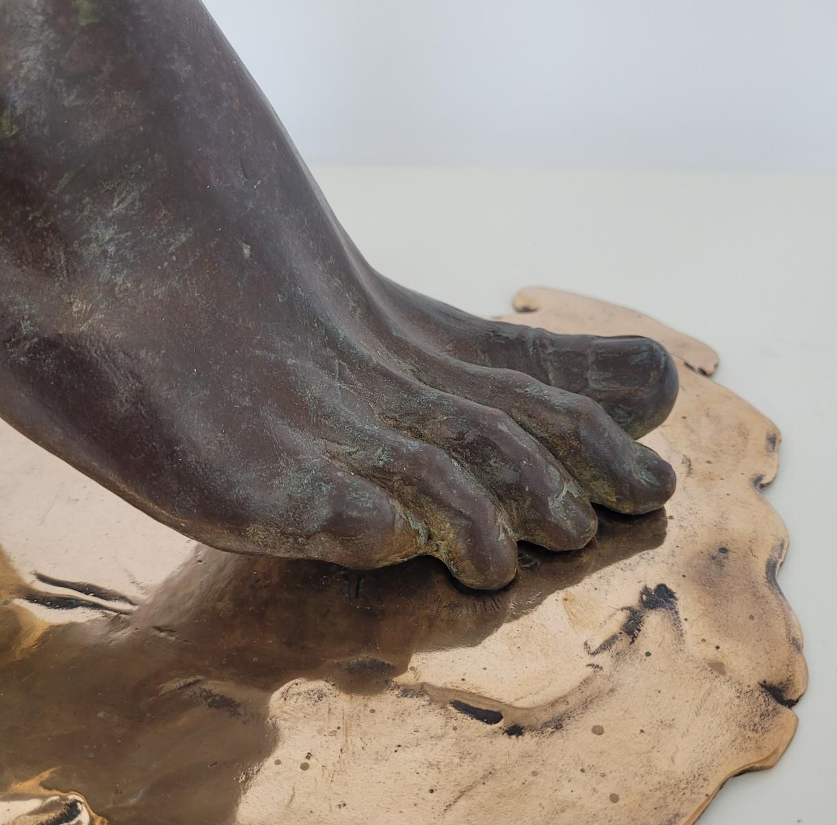 Antonio Giancaterinonike / High Heel. Contemporary Bronze Sculpture, Limited Edition, Italian Artistca. 2020 photo vintage