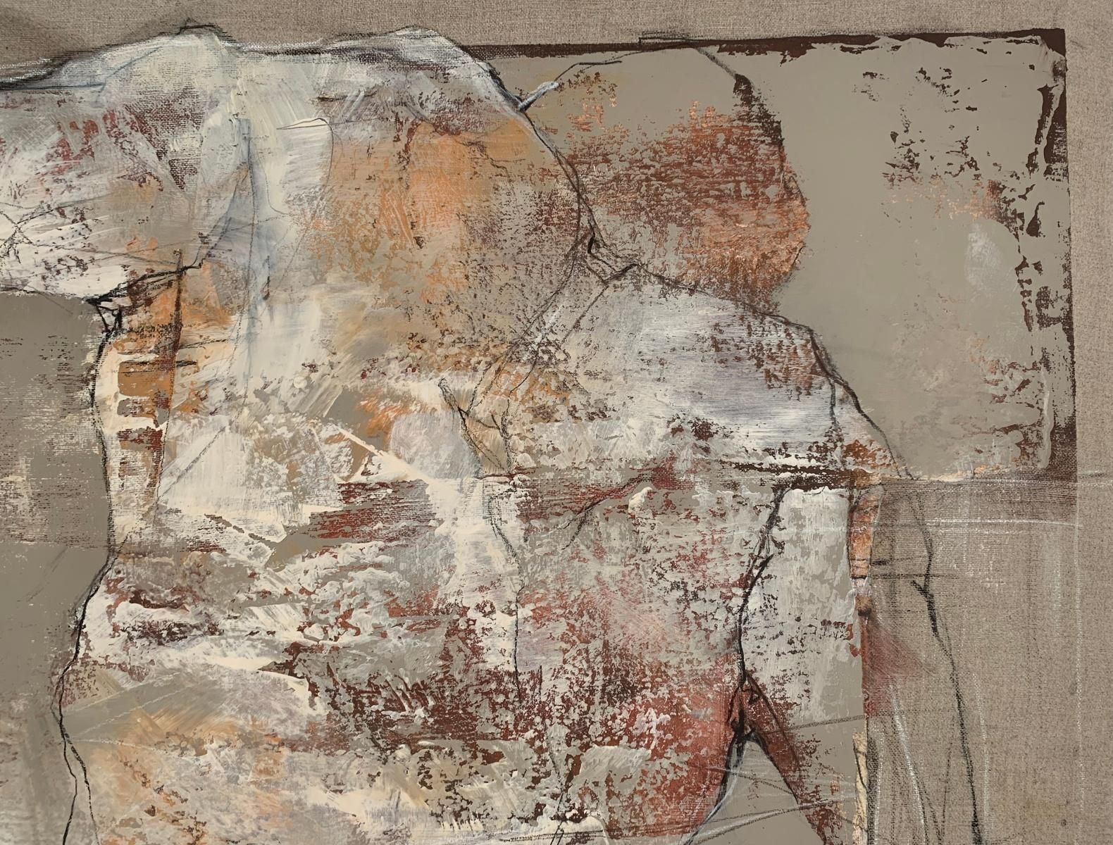 Michał Bajsarowicznude. Figurative And Abstract Acrylic Painting, Body, Polish Artist2025 photo 1630.0