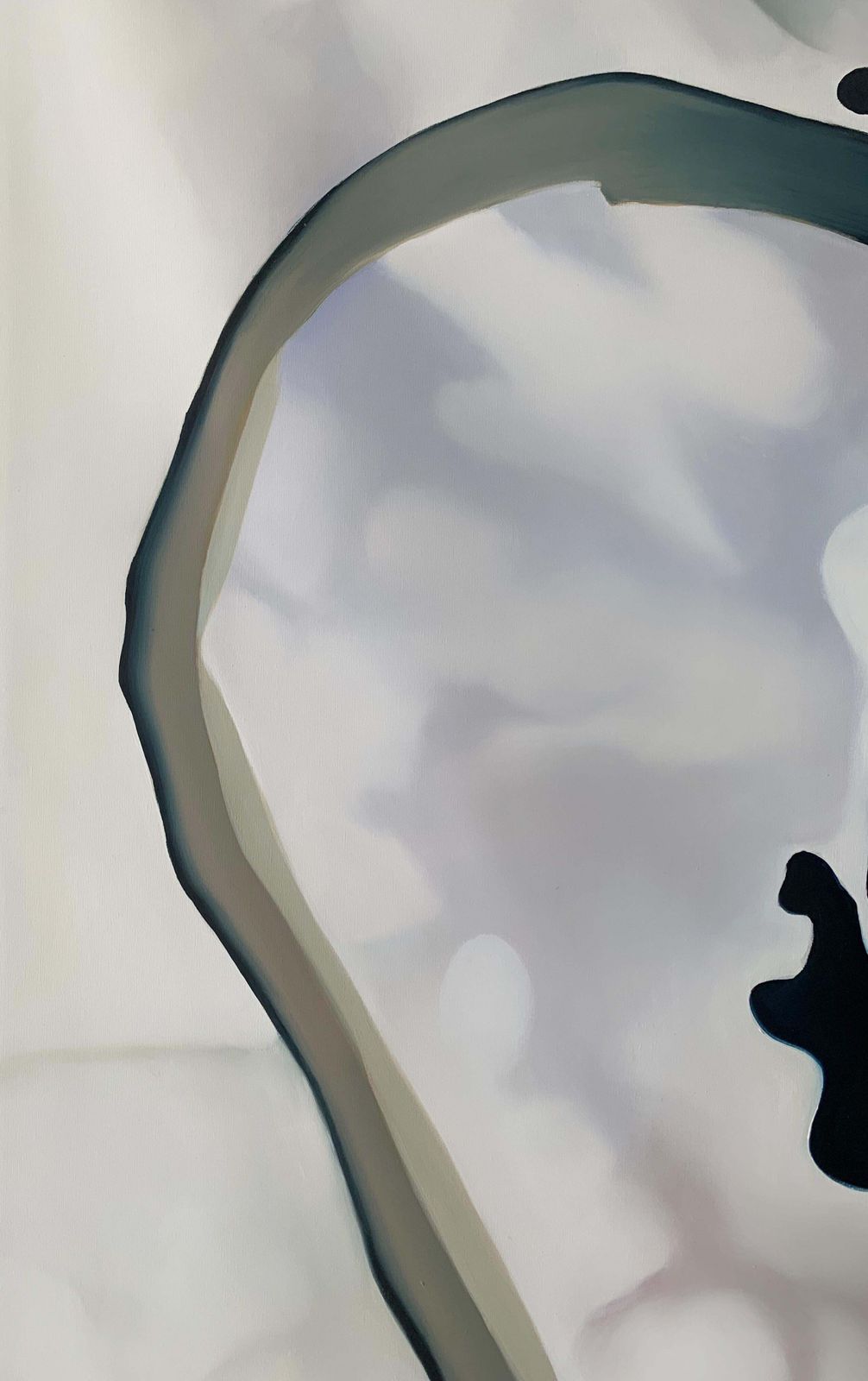 Klaudia Latatransformation 3. Abstract Oil On Canvas Painting, Big Scale, Polish Artist2024 photo 3860.0