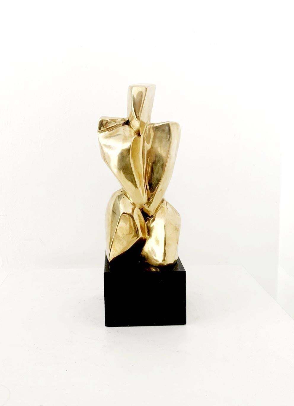 Ryszard Piotrowskinude   21st Century, Contemporary Brass Figurative Sculpture, Polish Art2023