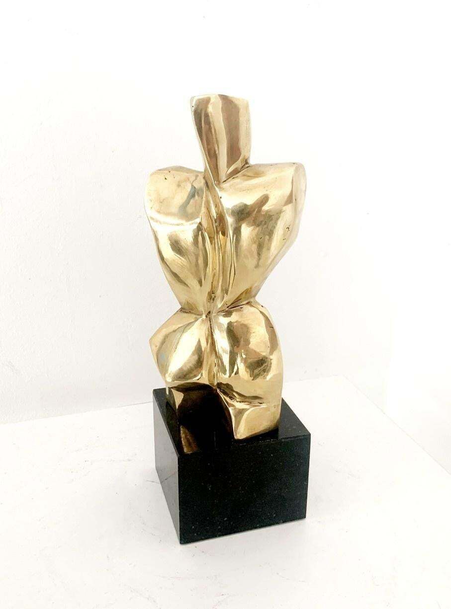 Ryszard Piotrowskinude   21st Century, Contemporary Brass Figurative Sculpture, Polish Art2023 photo Art