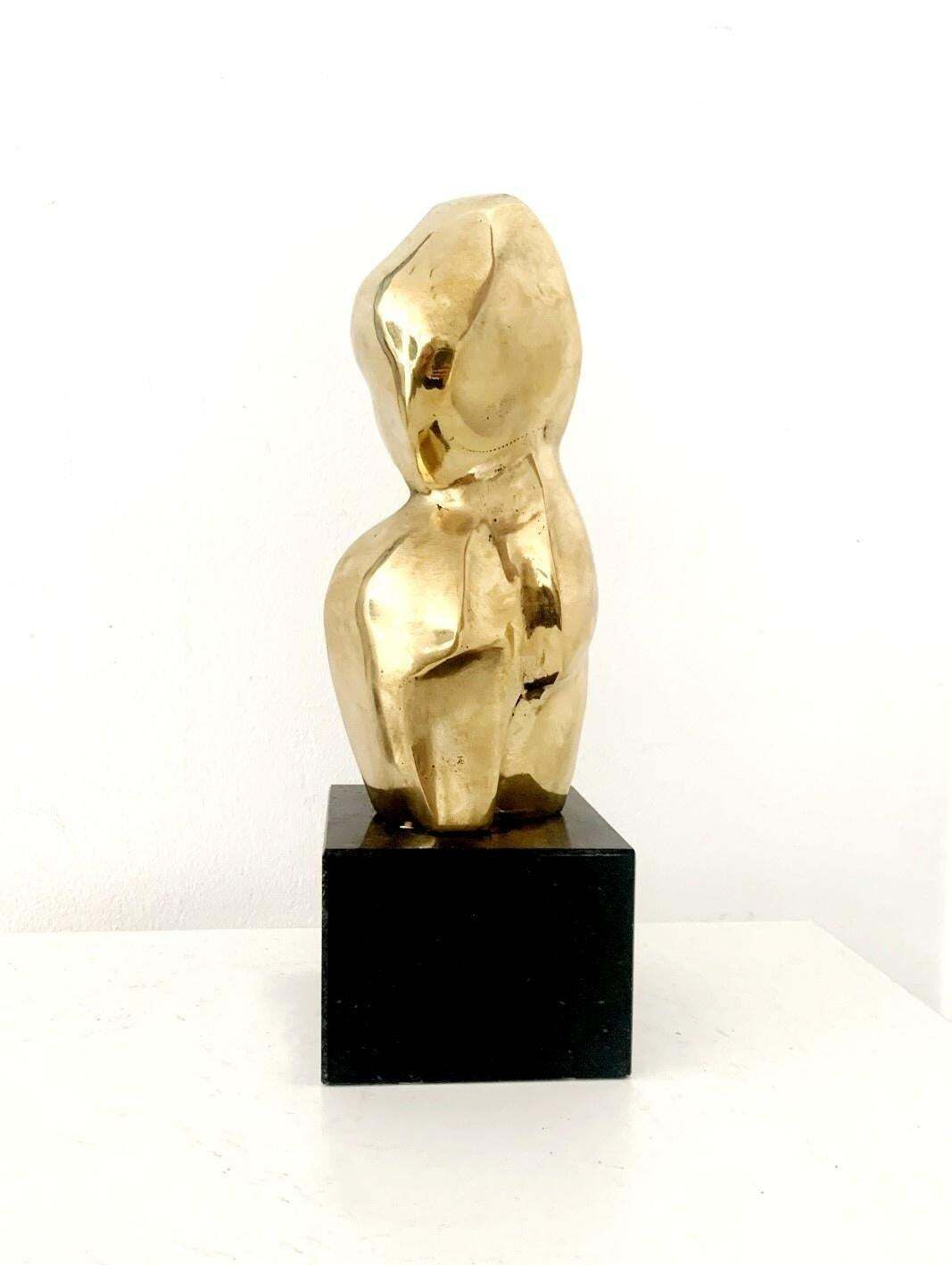 Ryszard Piotrowskinude   21st Century, Contemporary Brass Figurative Sculpture, Polish Art2023 photo Art