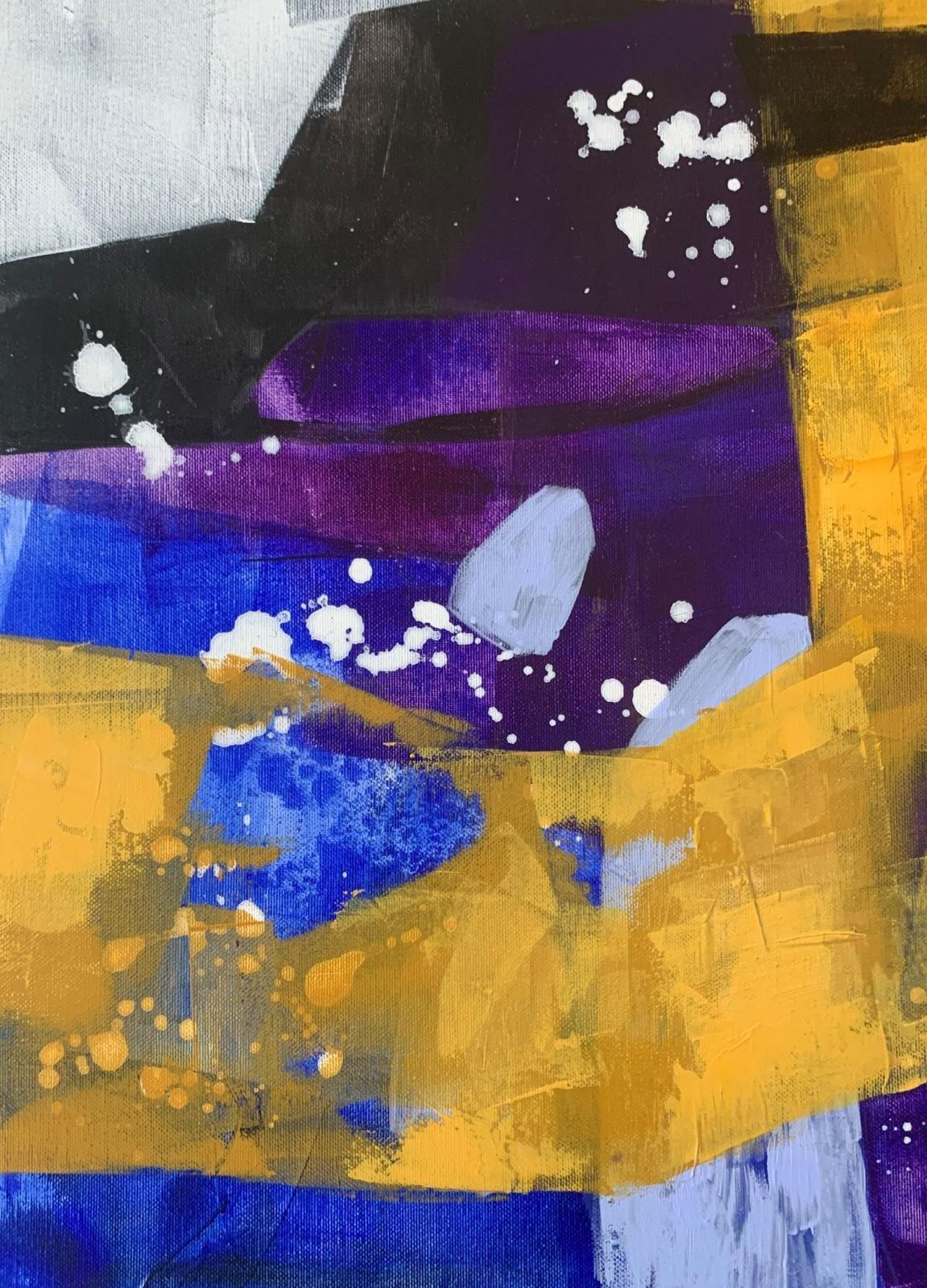 Anna Masiul Gozdeckashine. Contemporary Abstract Painting, Acrylic On Canvas, Polish Artist2022 photo Art