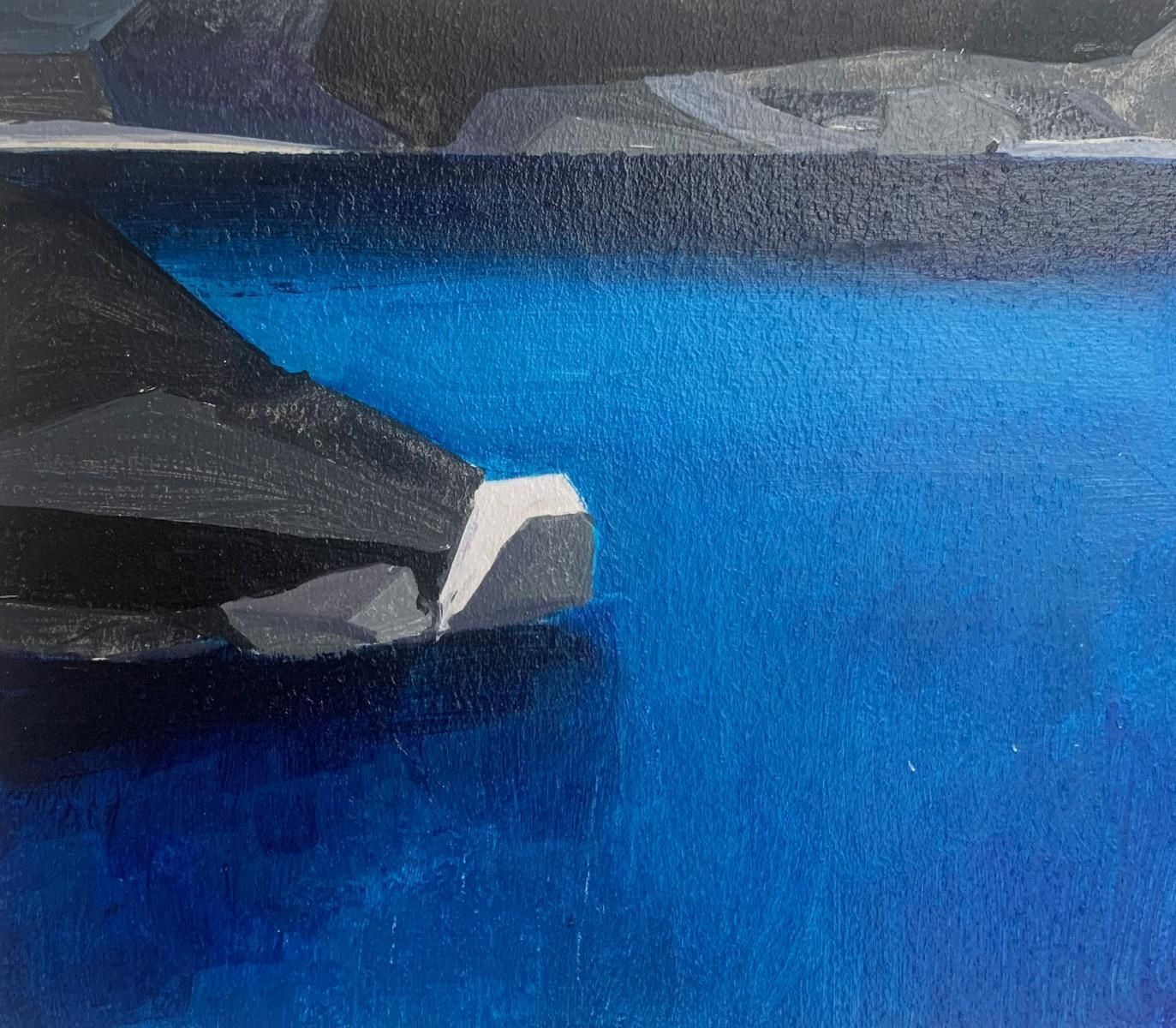 Sergiusz Powałkakurtkowiec. Abstract Landscape, Acrylic Painting, Tatra Mountains, Polish Art2023 photo vinterior