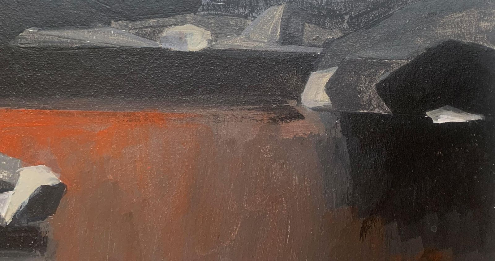 Sergiusz Powałkakurtkowiec. Abstract Landscape, Acrylic Painting, Tatra Mountains, Polish Art2023 photo 232.0