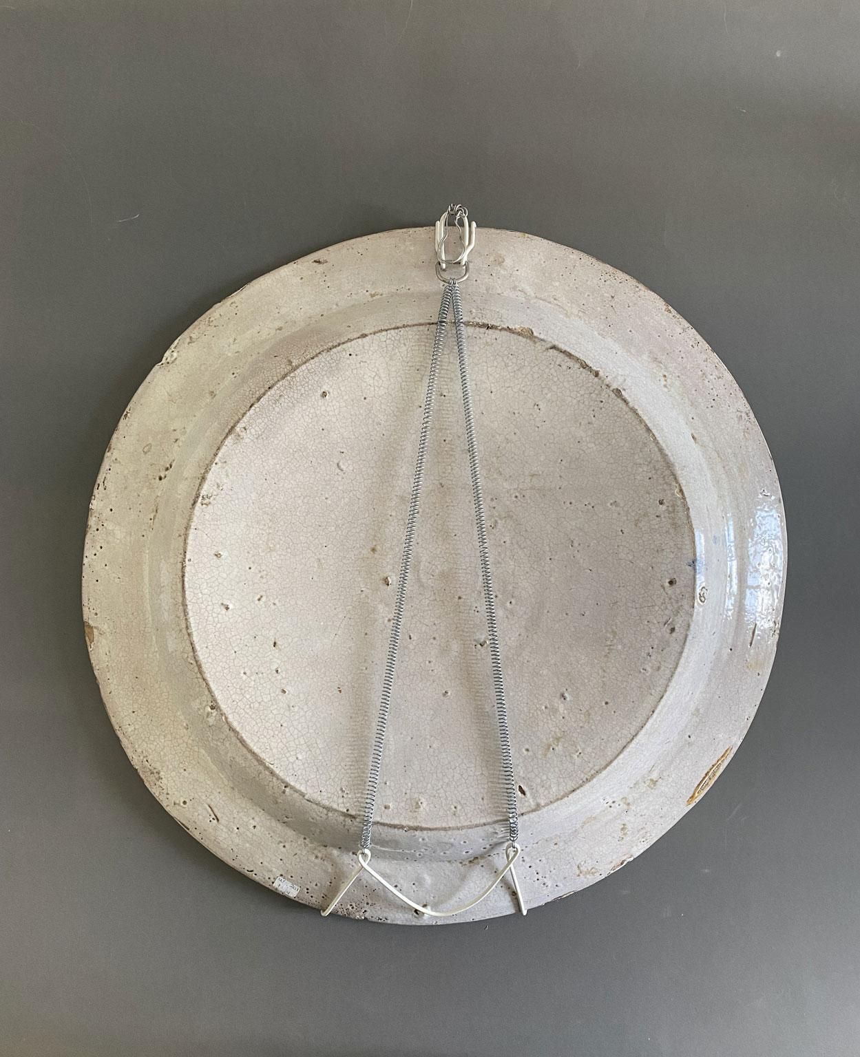 photo vinterior Plat en céramique ou pièce de milieu de table, Italie, fin du XVIIIe siècle