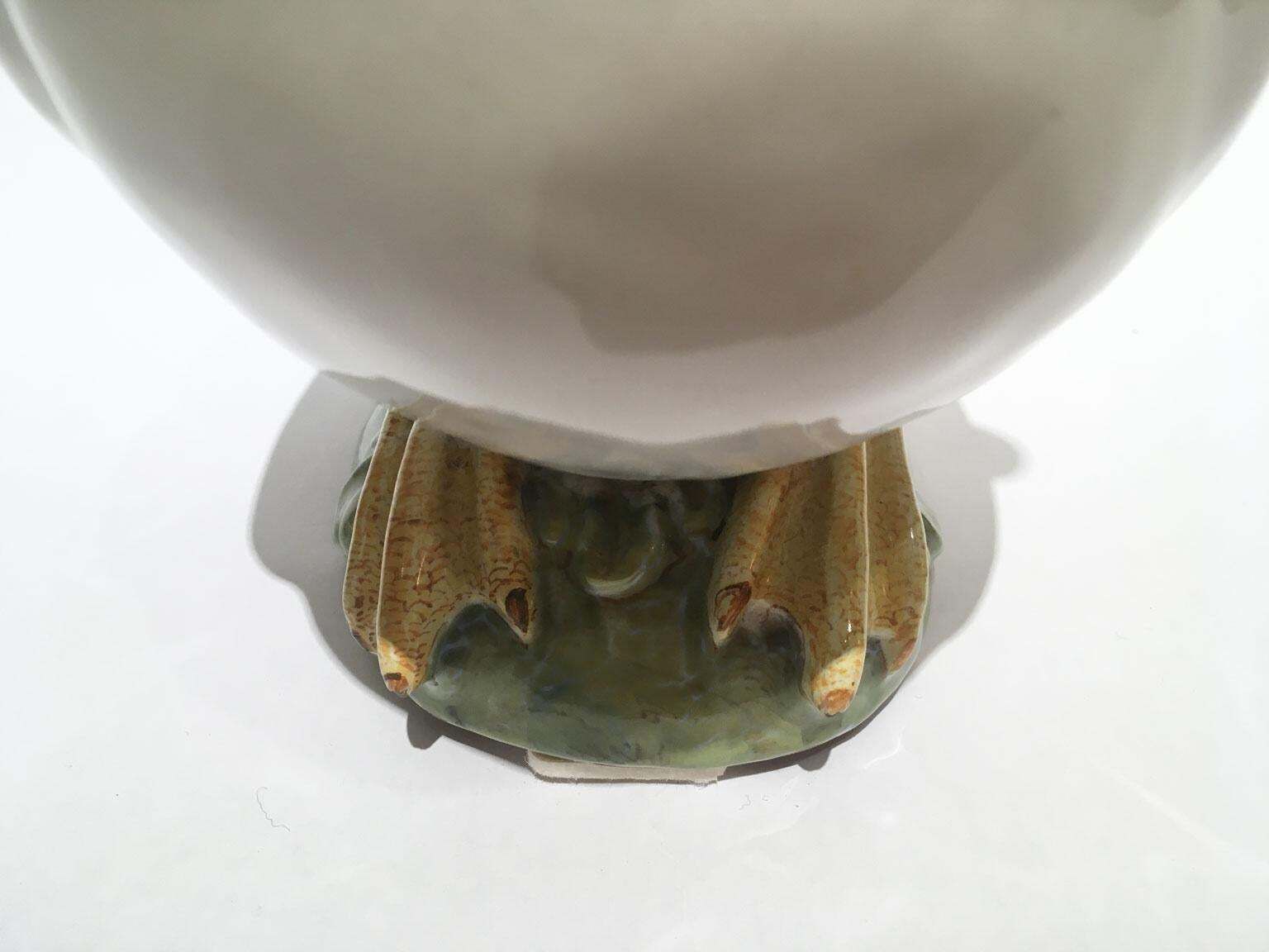 photo furniture Italy Mid 18th Century White Majolica Duck By Manifattura Pasquale Antonibon