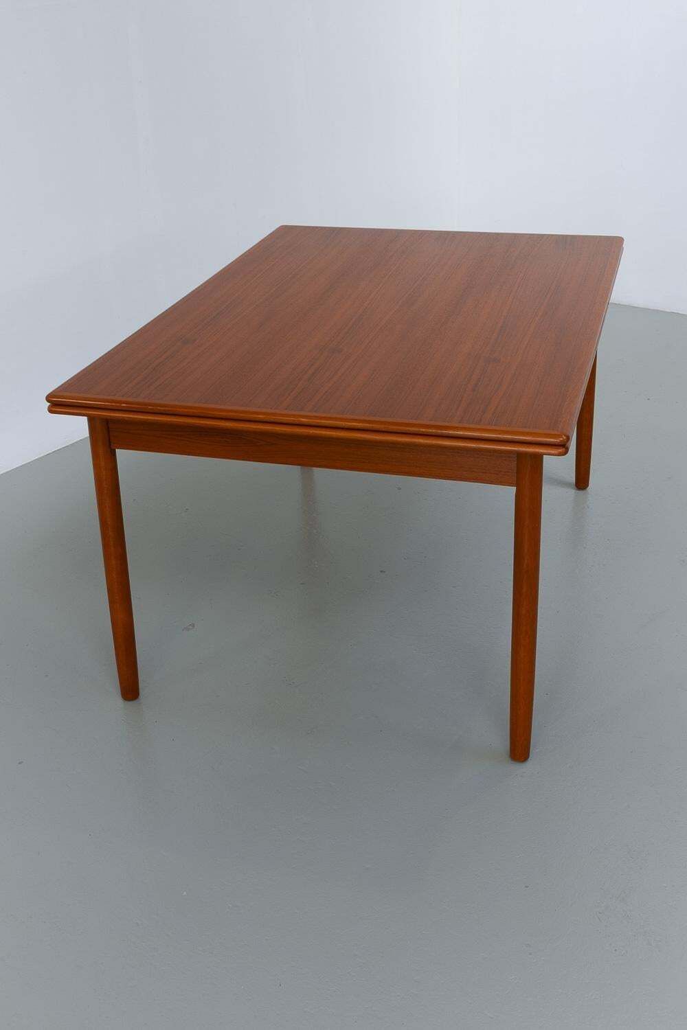 Danish Mid Century Extendable Teak Dining Table, 1960s. photo buy