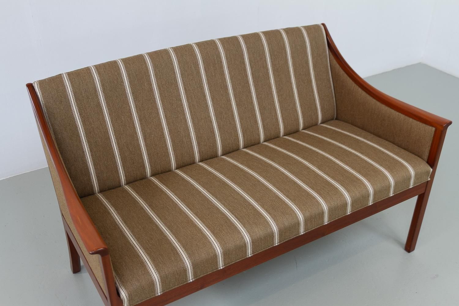 Danish 2 Seater Sofa By Ole Wanscher For Pj Møbler, 1960s. photo Furniture
