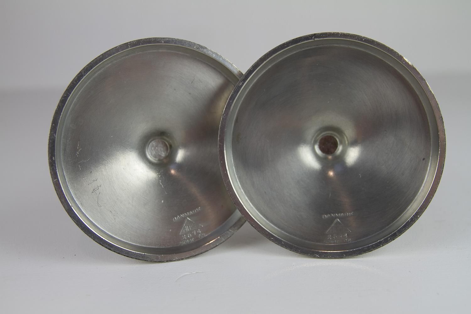 Art Deco Pewter Candle Holders By Just Andersen, 1930s. Set Of 2. photo buy