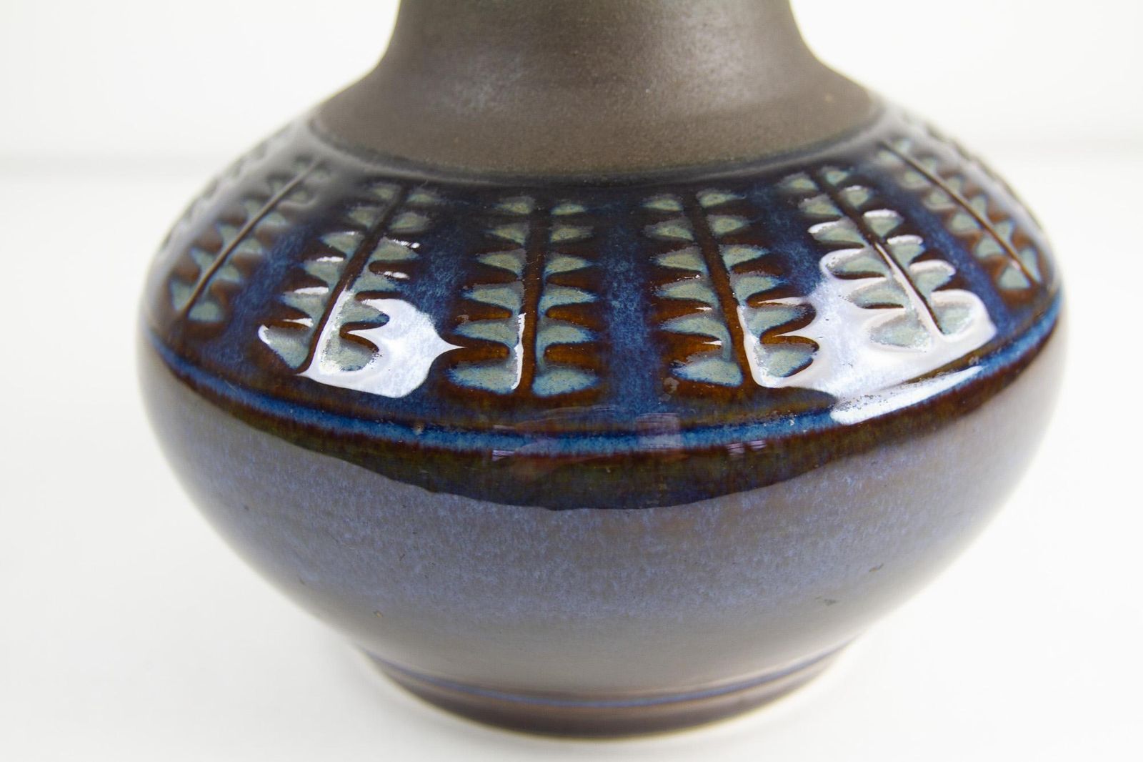 Danish Mid Century Modern Stoneware By Søholm 1960s, Set Of 5 photo vinterior