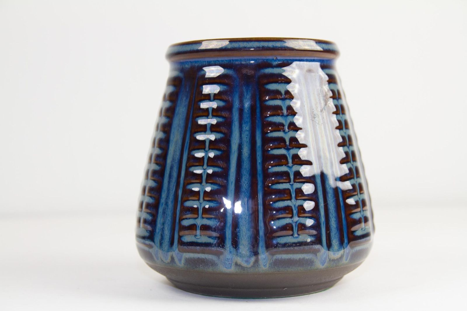643.0 Danish Mid Century Modern Stoneware By Søholm 1960s, Set Of 5 photo