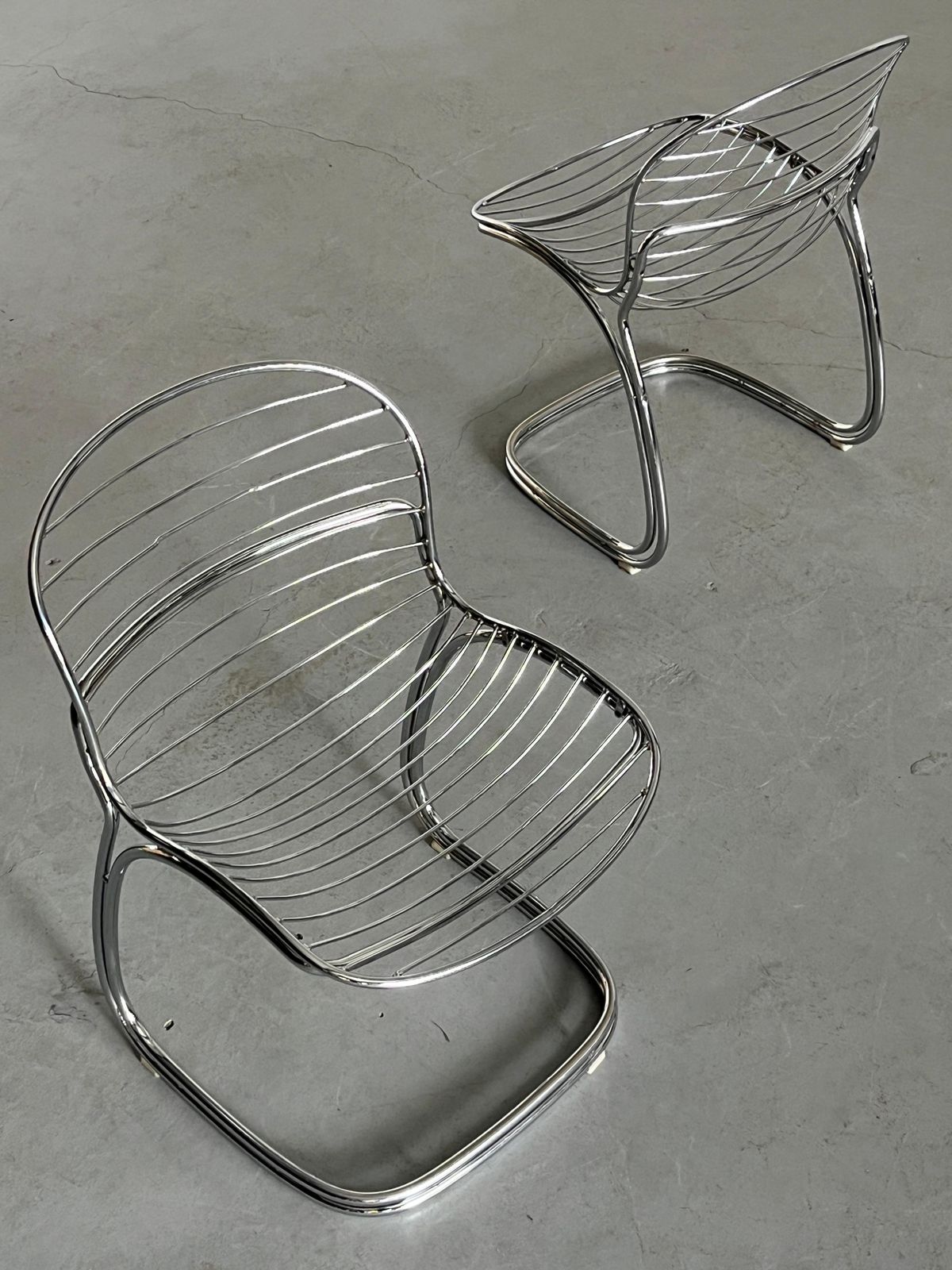 Iconic Vintage ‘Sabrina’ Dining Chairs By Gastone Rinaldi For Rima, 1970s Italy photo 858.0