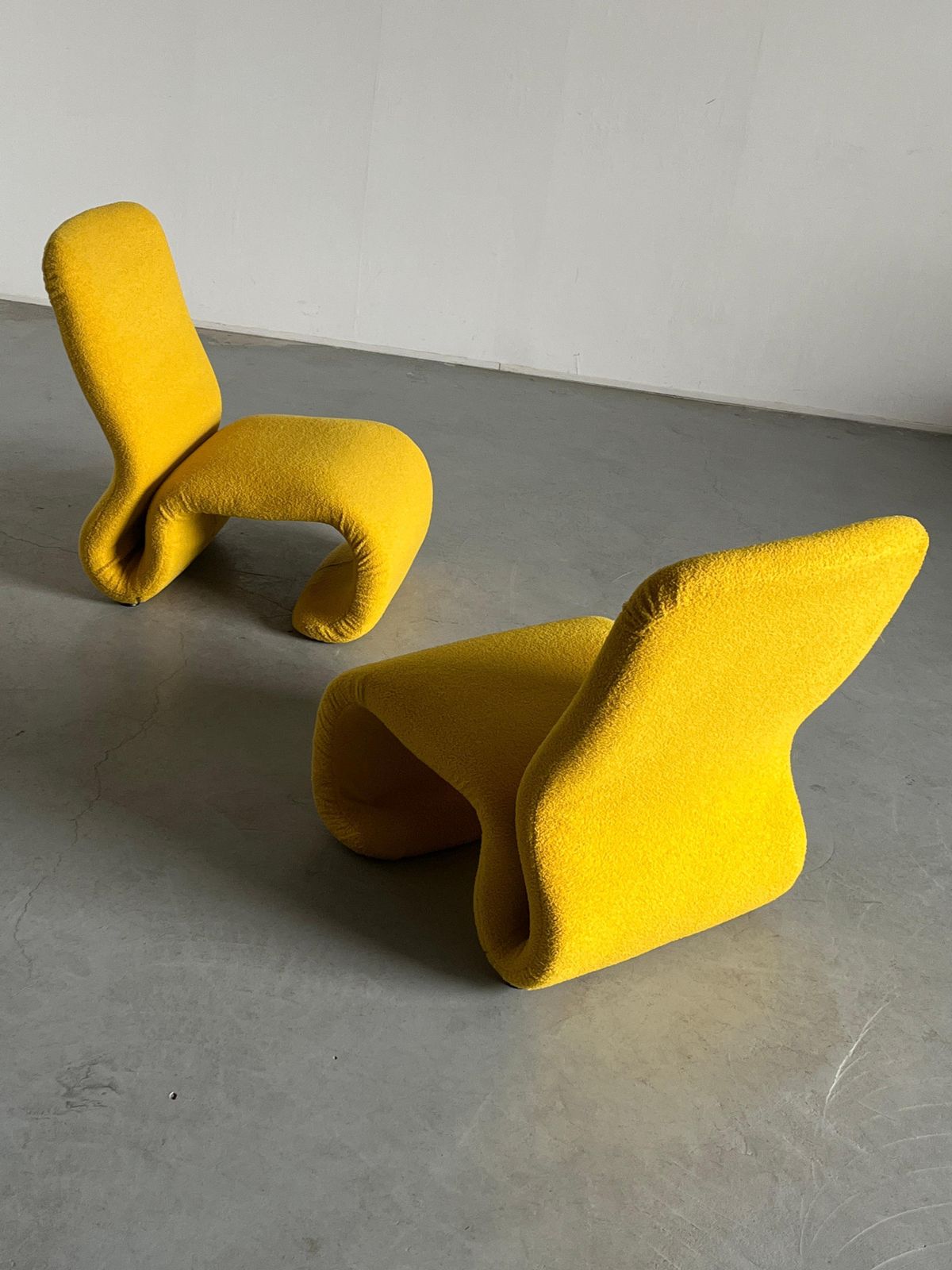 Pair Of Space Age Side Chairs By Olivier Mourgue, 1970s France photo 6433.0