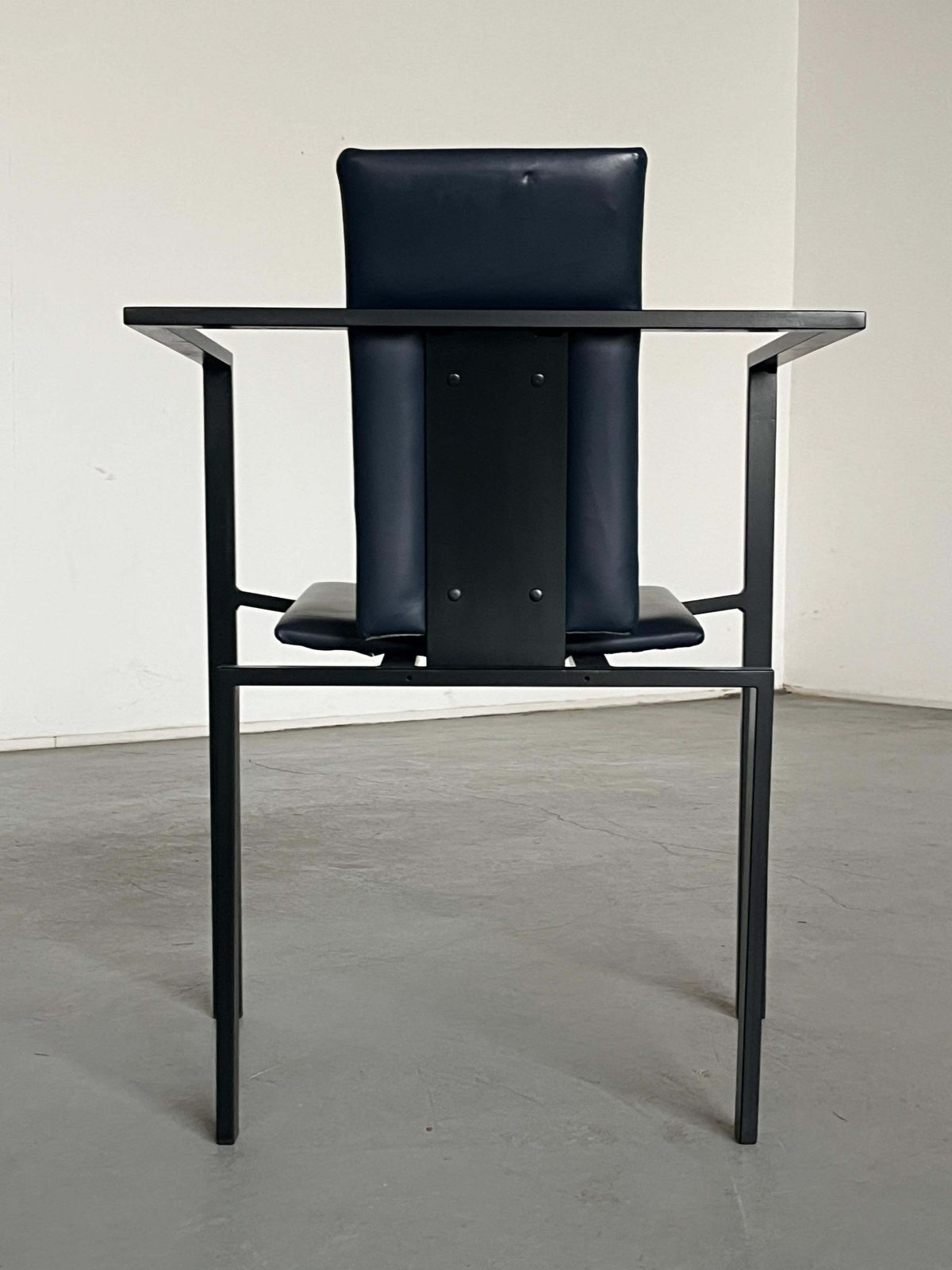 Memphis Design Postmodern Geometrical Chair By Karl Friedrich Förster, 1980s photo vinterior