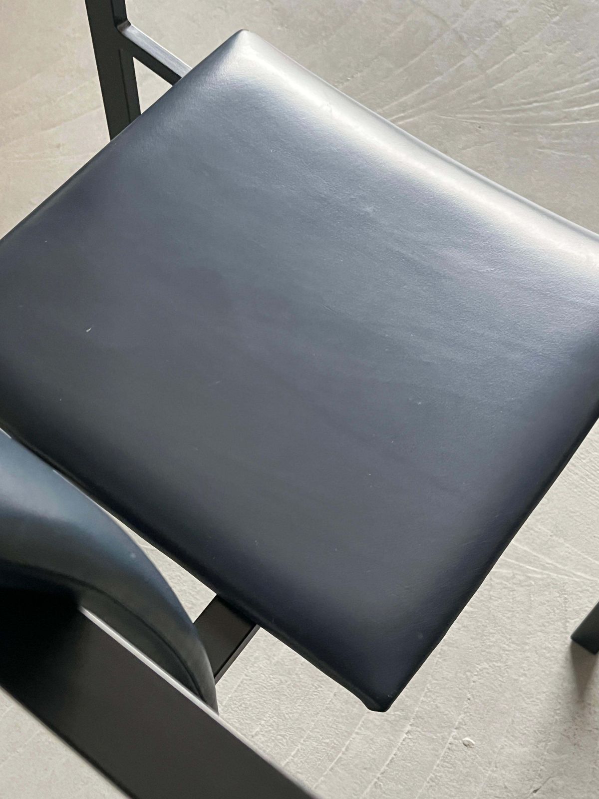 Memphis Design Postmodern Geometrical Chair By Karl Friedrich Förster, 1980s photo vintage