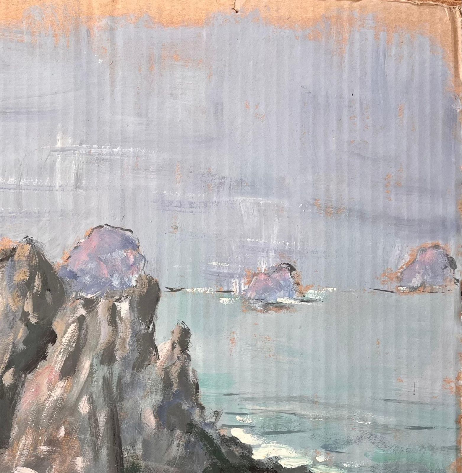 Fanch Lelcoastal Cliffs And Sea Stacks View Of Tas De Pois In Crozon Peninsula photo vinterior