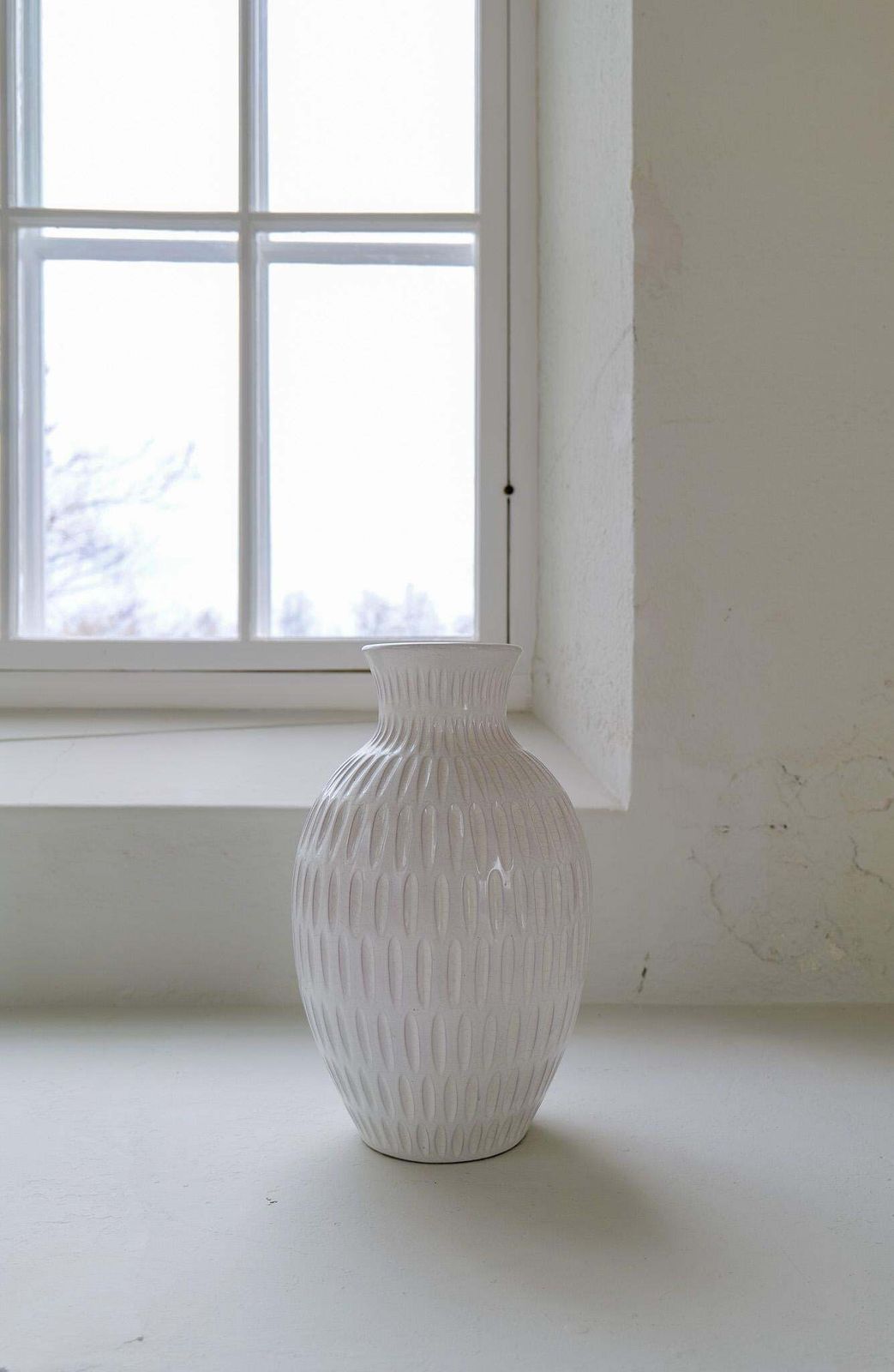 Art Deco Large Vase Ekeby Anna Lisa Thomson, 1940s, Sweden photo vinterior