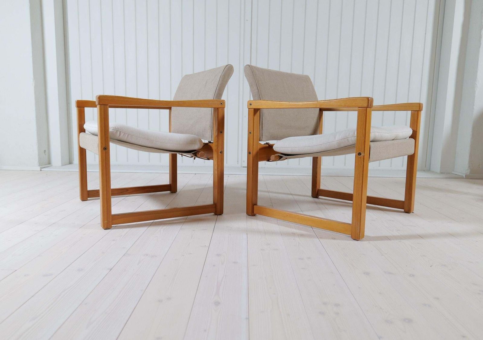 Midcentury Modern Karin Mobring Armchairs Model Diana By Ikea In Sweden, 1970s photo Furniture