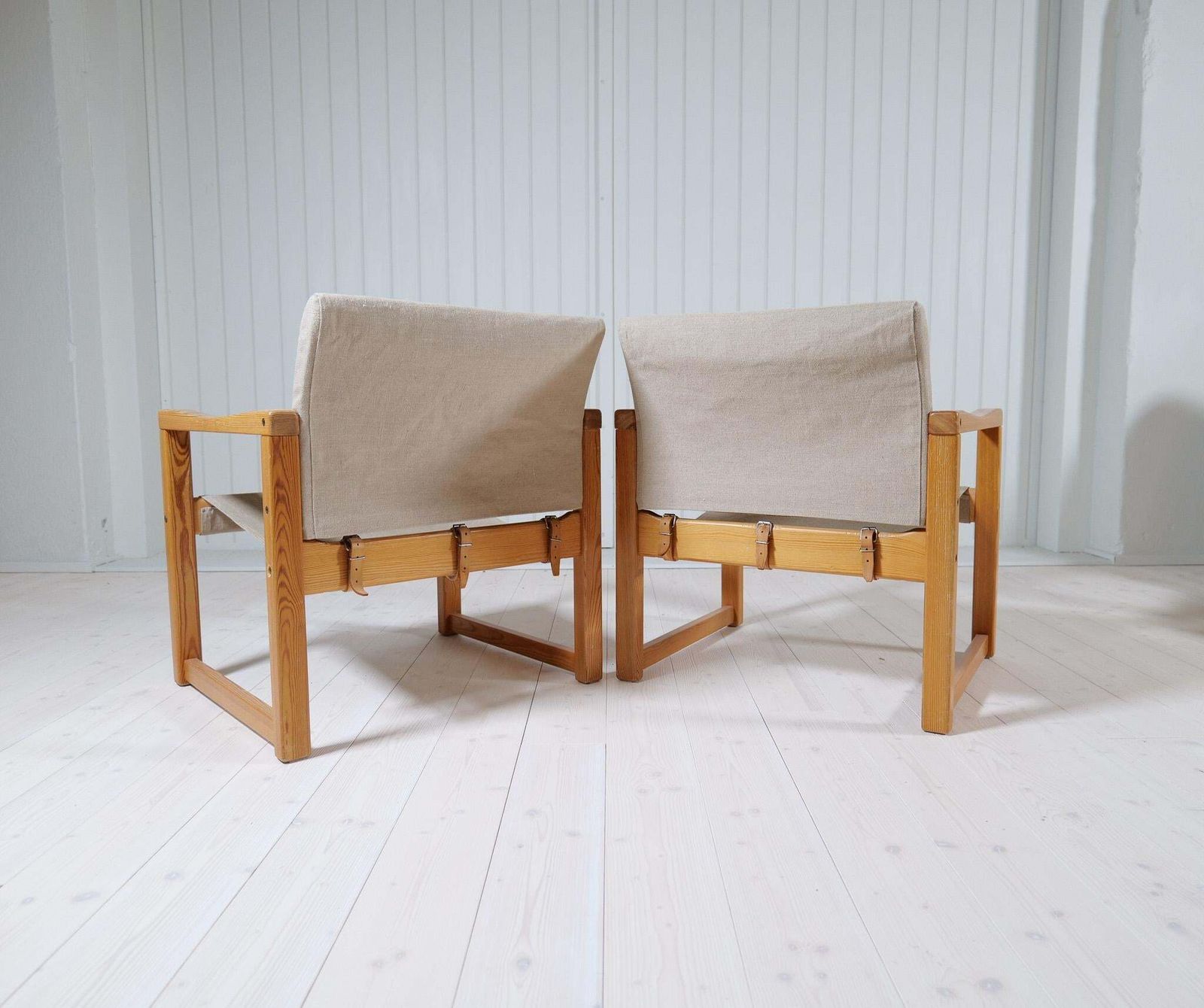 photo vinterior Midcentury Modern Karin Mobring Armchairs Model Diana By Ikea In Sweden, 1970s