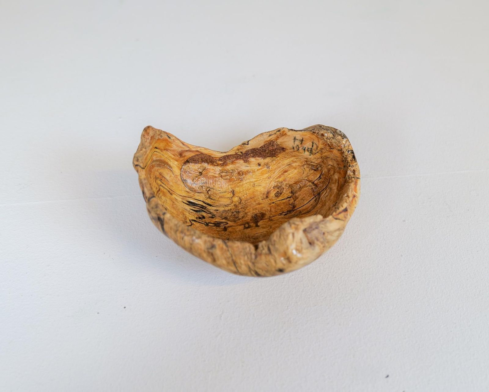 photo vintage Set Of 3 Swedishs Folk Art Organic Burl Bowls, Circa 1960 1970s