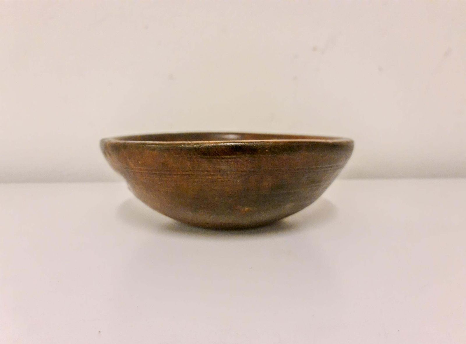 Swedish Folk Art, Unique Early 19th Century Farmers Bowl Painted Wood photo furniture