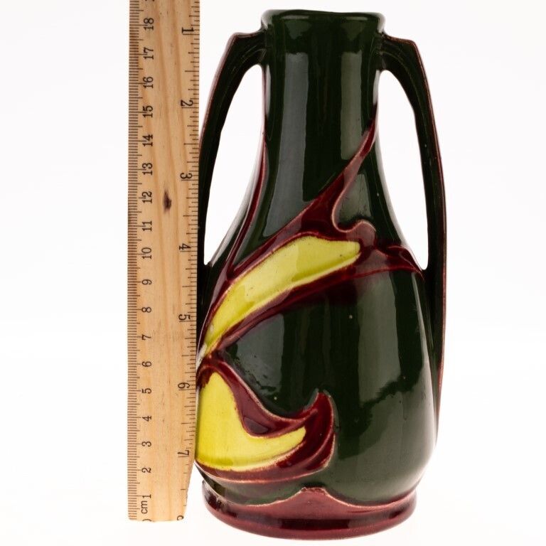 Moorcroft Style Art Nouveau Porcelain Ceramic Vase photo Home Decor
