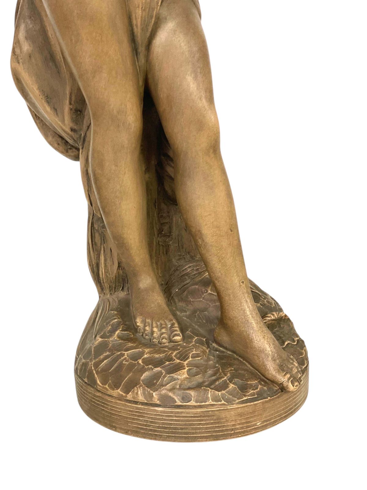 photo vinterior Terracotta Sculpture « La Baigneuse »  After Falconet 19th Century