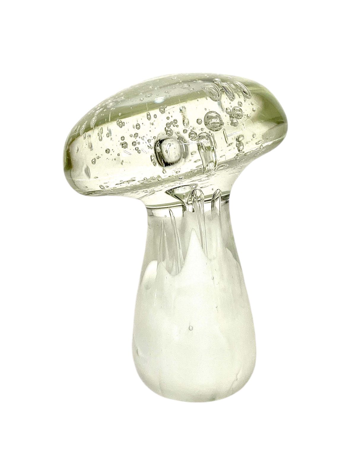 20th Century Murano Blown Glass Paperweight Mushroom photo for sale