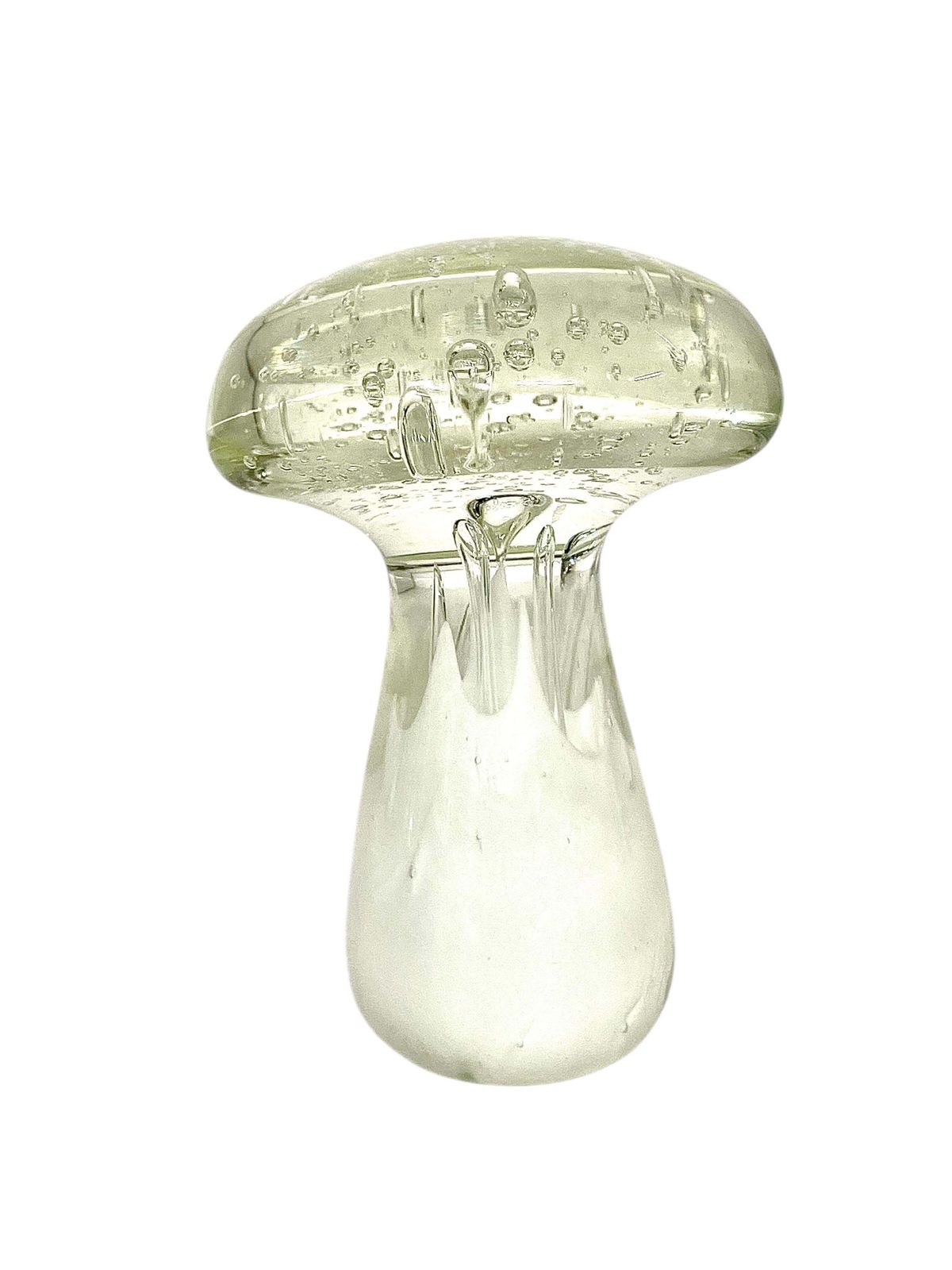 20th Century Murano Blown Glass Paperweight Mushroom photo 281.0