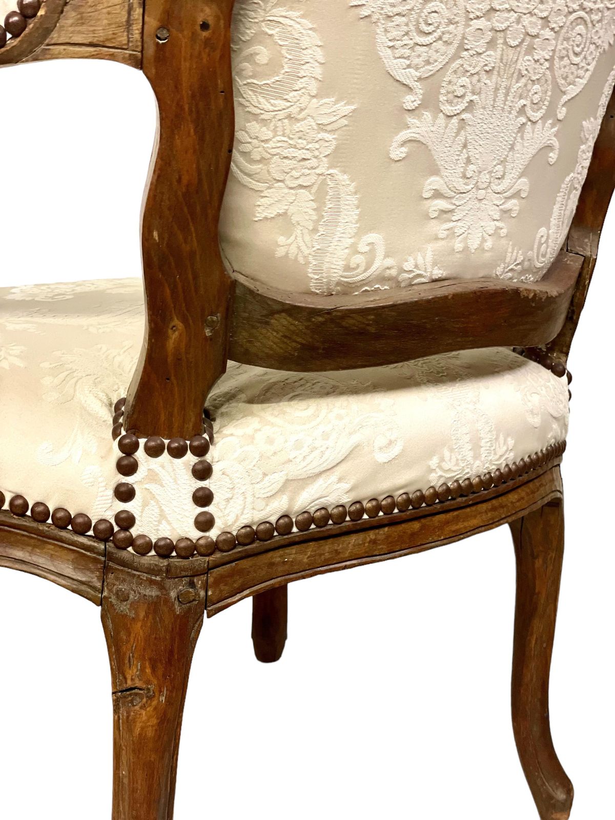18th Century Louis XV Period Fauteuil By Mathieu Bauve photo buy