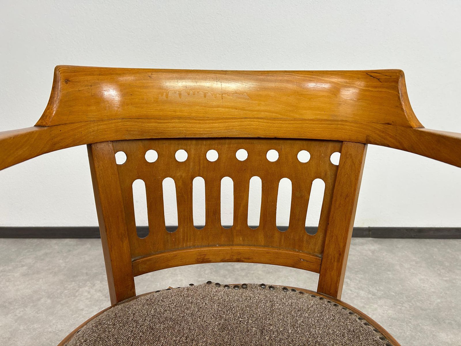 Vienna Secession Armchair By Otto Wagner Executed By Pancota Vienna photo buy