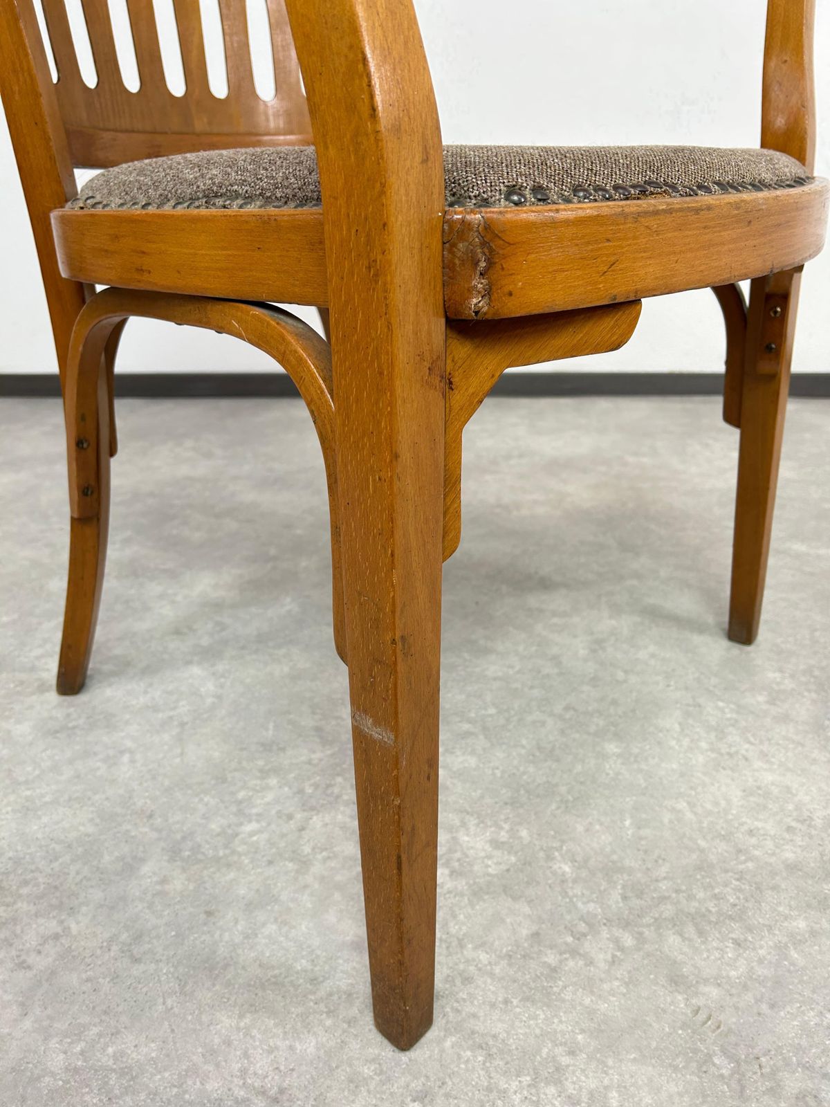 Vienna Secession Armchair By Otto Wagner Executed By Pancota Vienna photo vintage