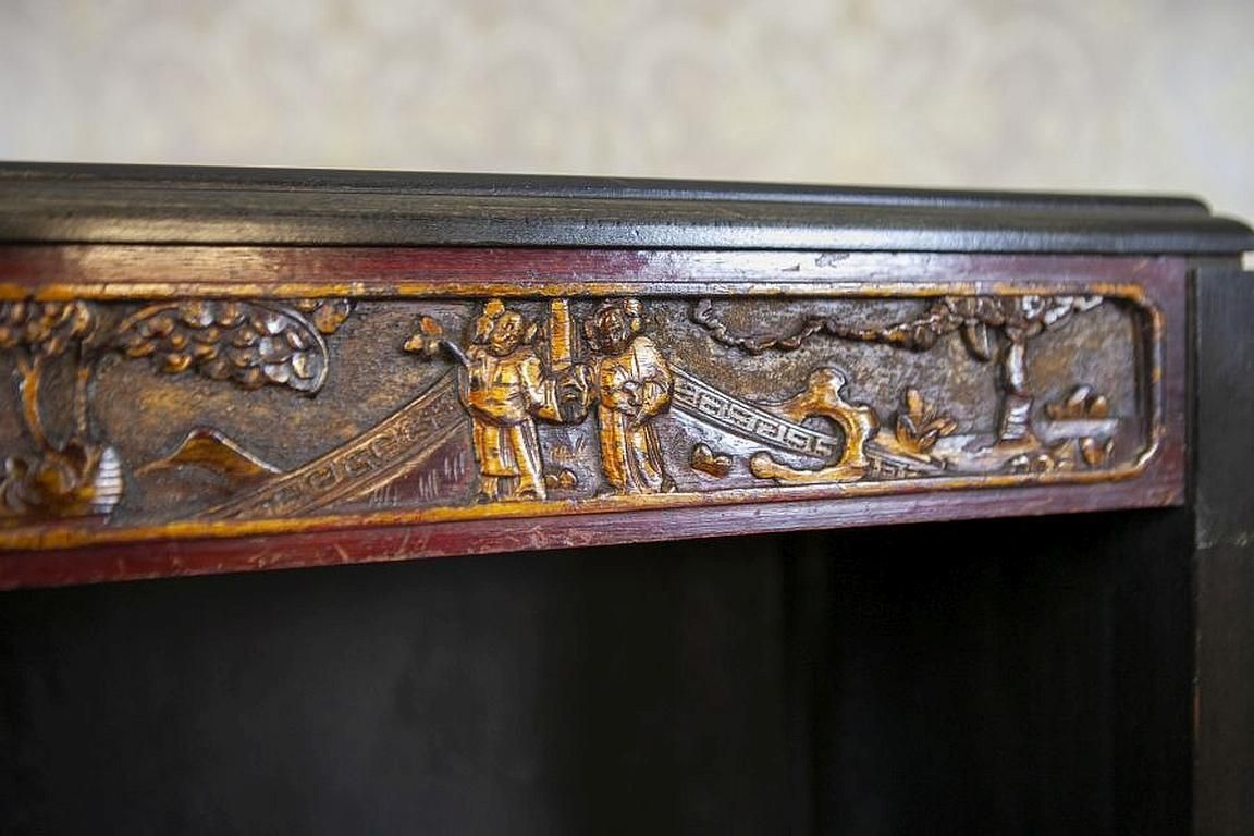 Furniture Oriental Commode/Bookcase From The Mid. 20th Century photo