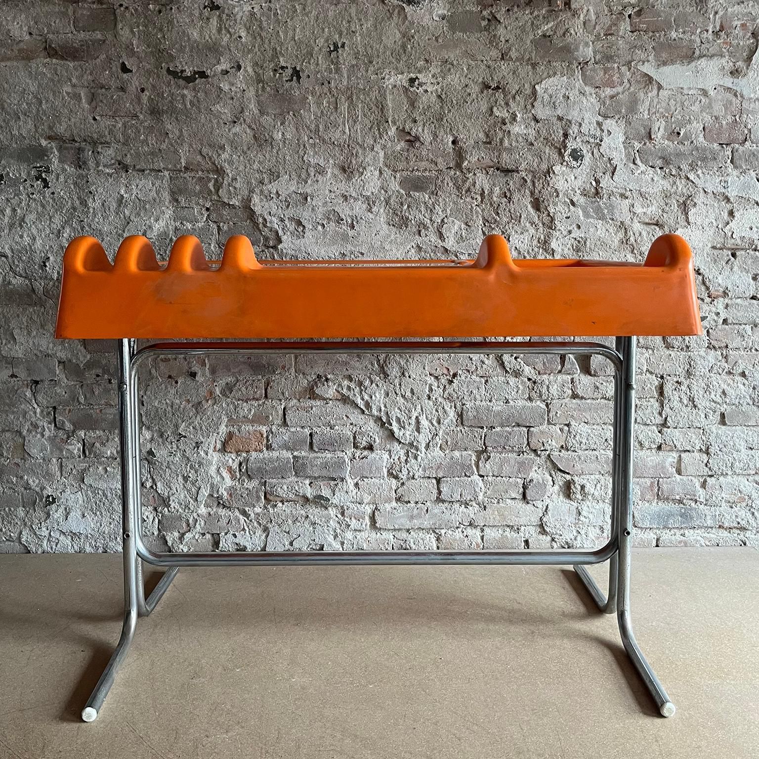 Space Age Orix Orange Writing Desk By Vittorio Parigi And Nani Prina For Molteni photo vinterior