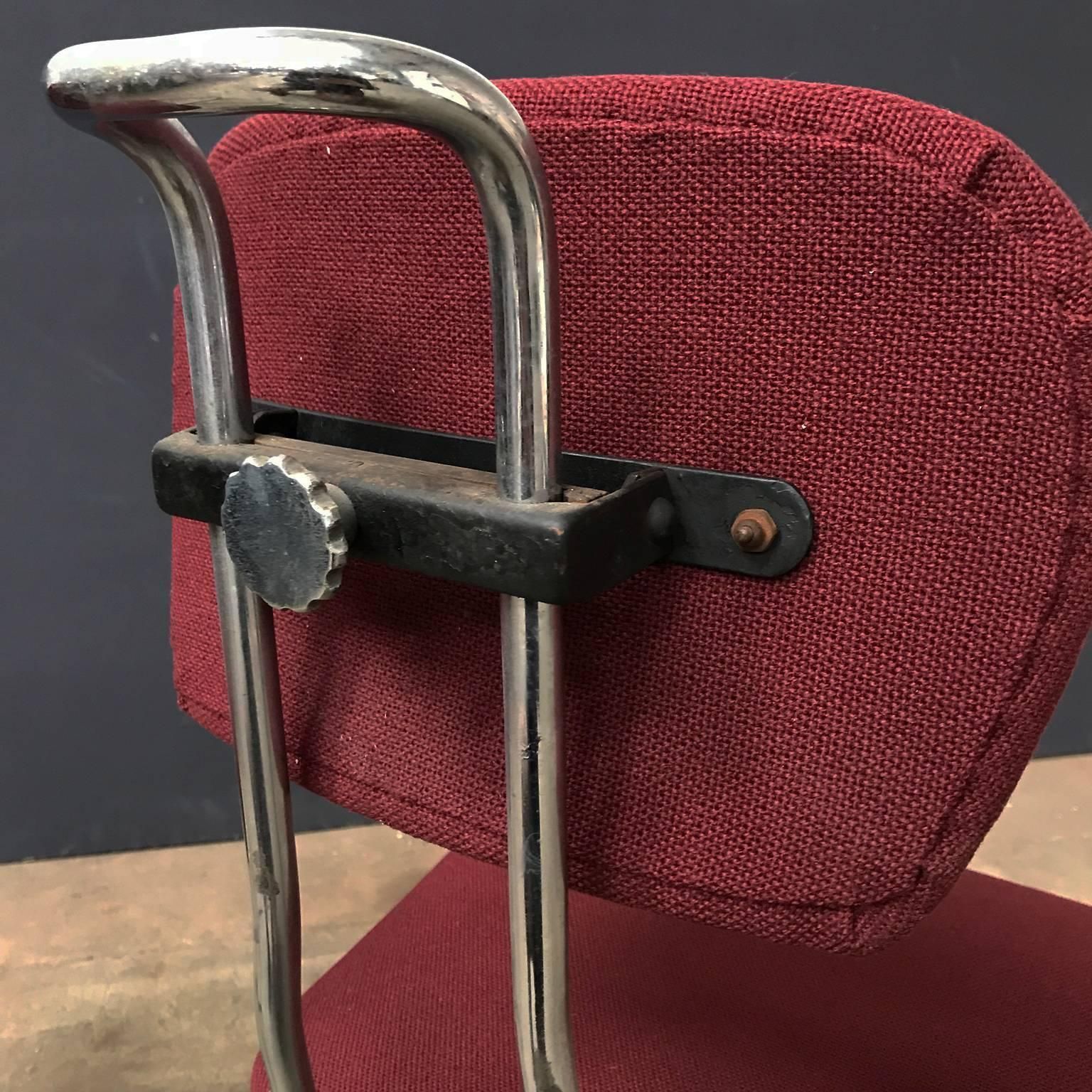 photo furniture 1932, W.H. Gispen For Gispen Culemborg, Holland, Original Pre War Typing Chairs