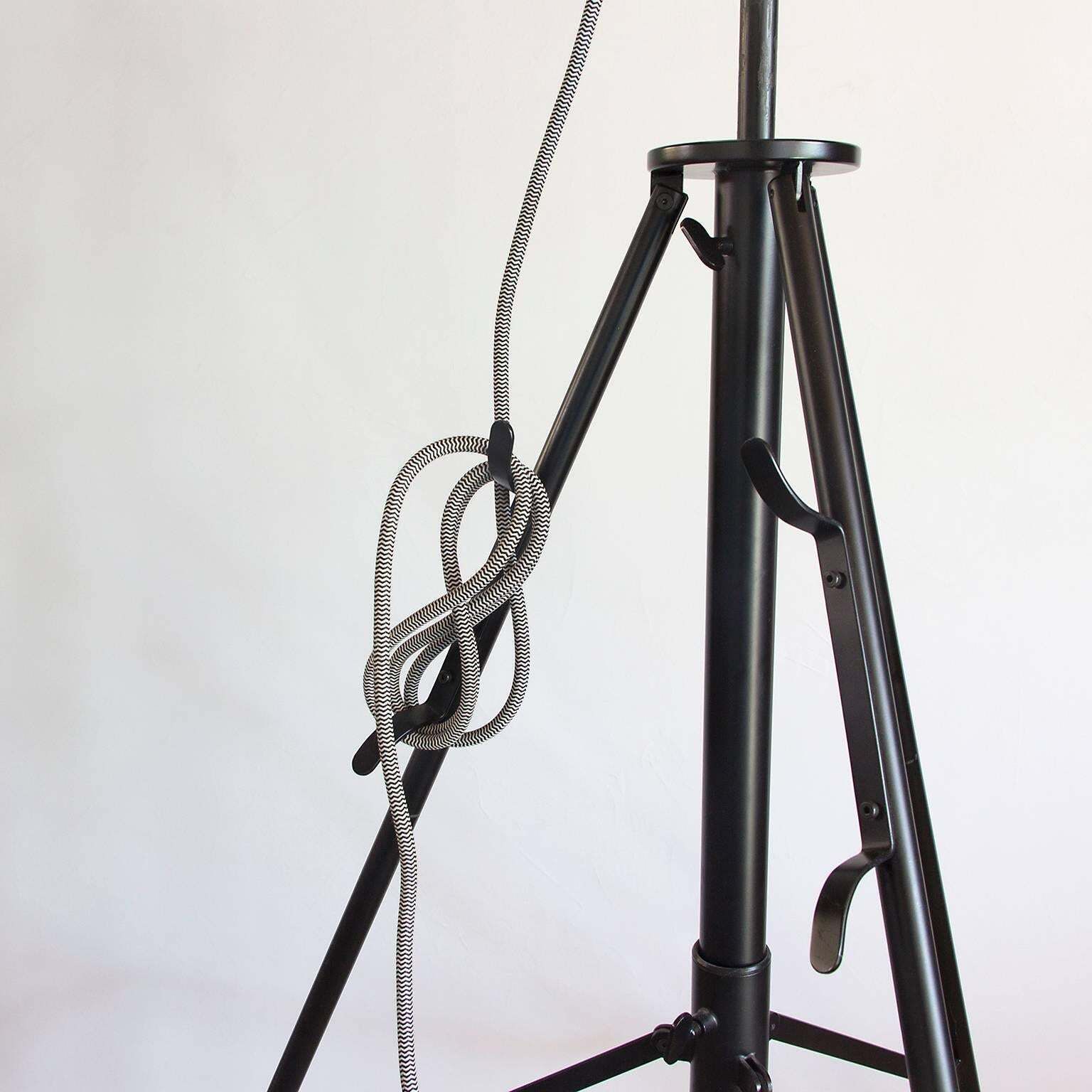 1907, Mariano Fortuny For Palluco Italia, Photographer Lamp In Original Black photo Lighting