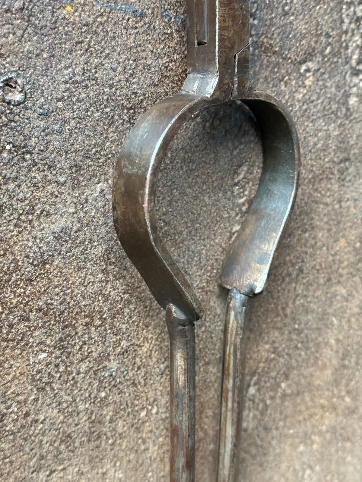 photo furniture 18th 19th Century Dutch Fire Tongs, Louis XV Period