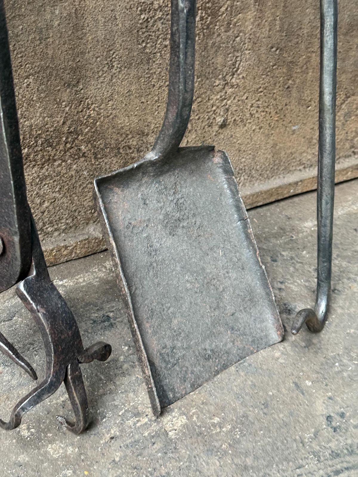 Large 18th Century French Fireplace Tools Or Fire Tools photo 836.0