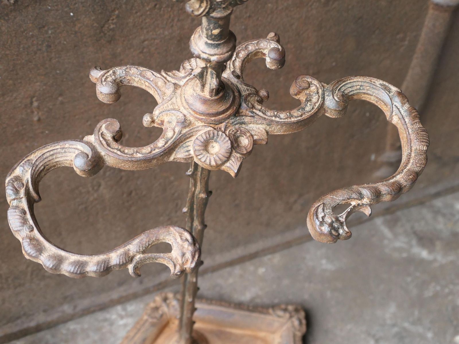 photo buy French Art Nouveau Fireplace Tools, Early 20th Century Period