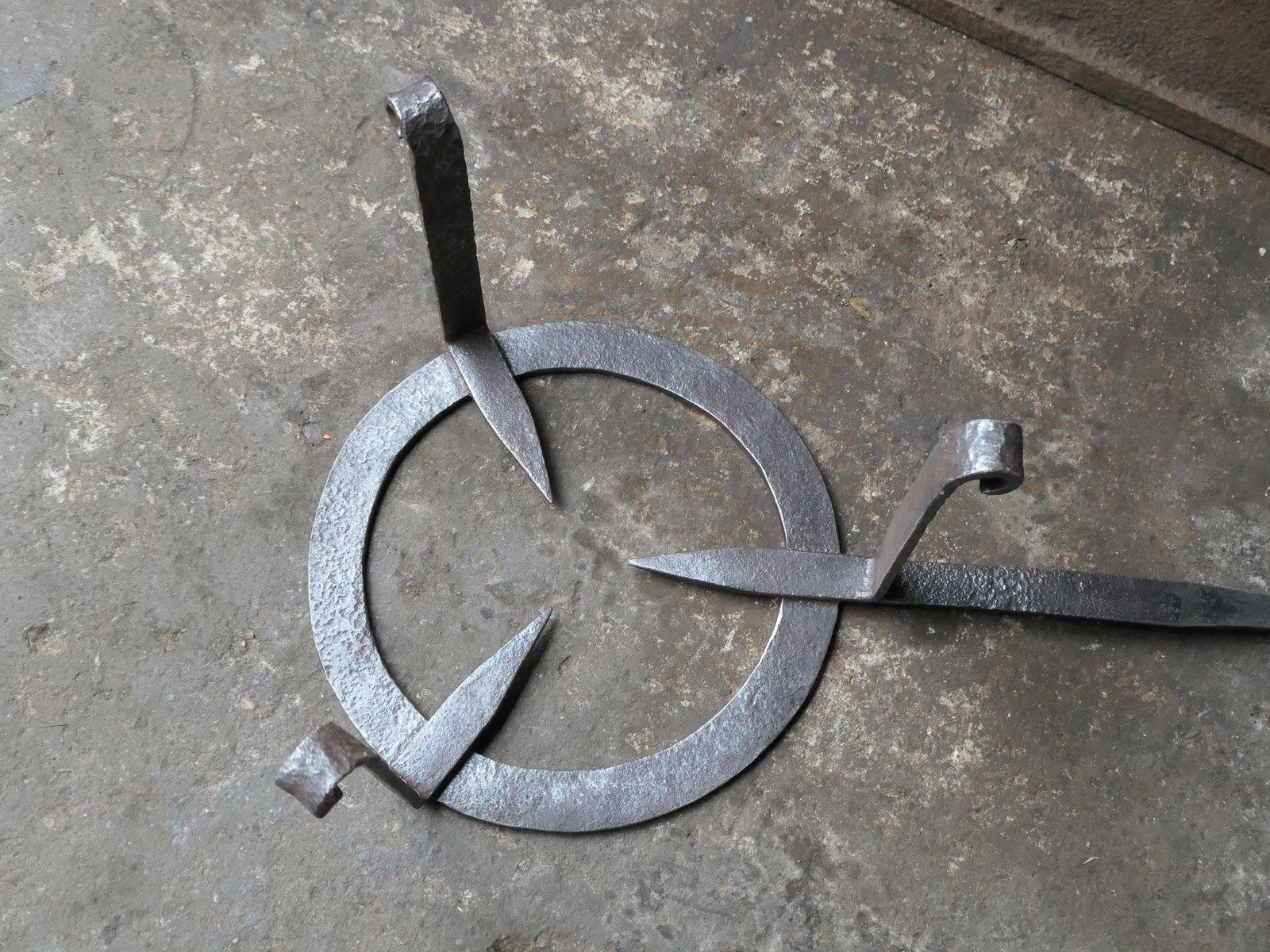 Large French Early 19th Century Neoclassical Period Trivet photo buy