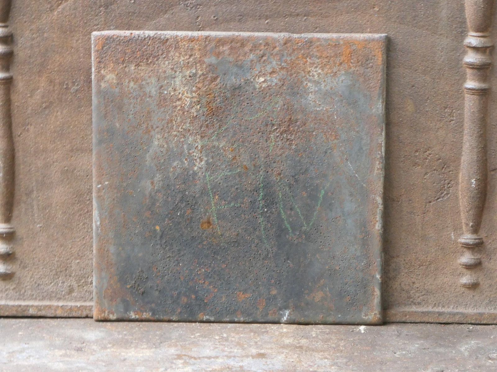 photo for sale Small French Napoleon III Period 'Diana' Fireback / Backsplash, 19th Century