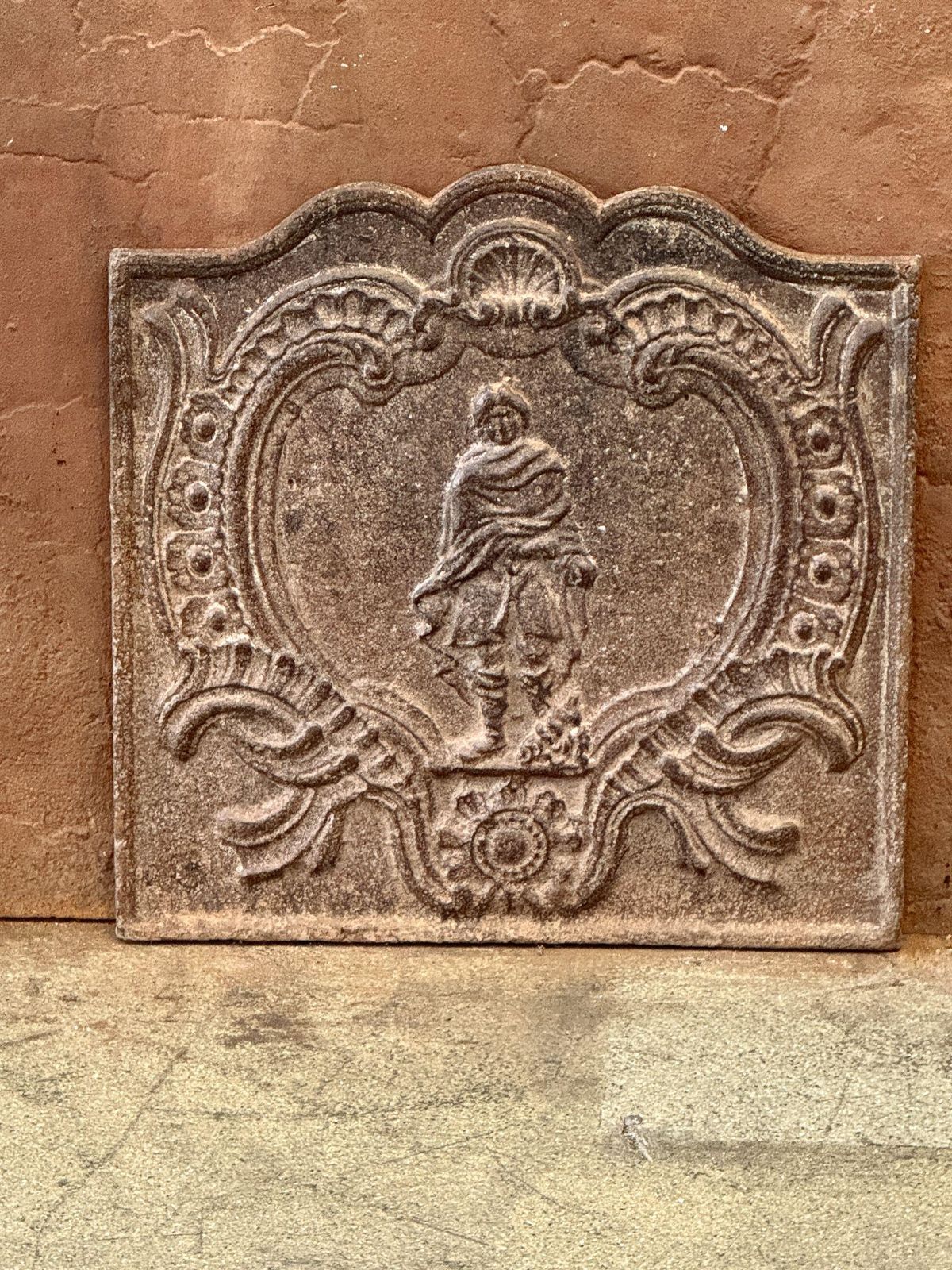 18th Century French Louis XV Period Fireback / Backsplash photo furniture