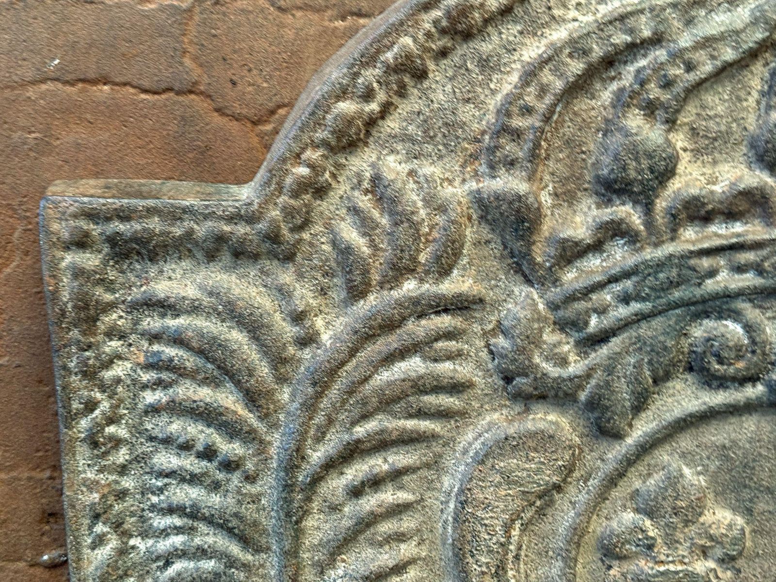 Louis XV Style 'Arms Of France' Fireback / Backsplash photo for sale