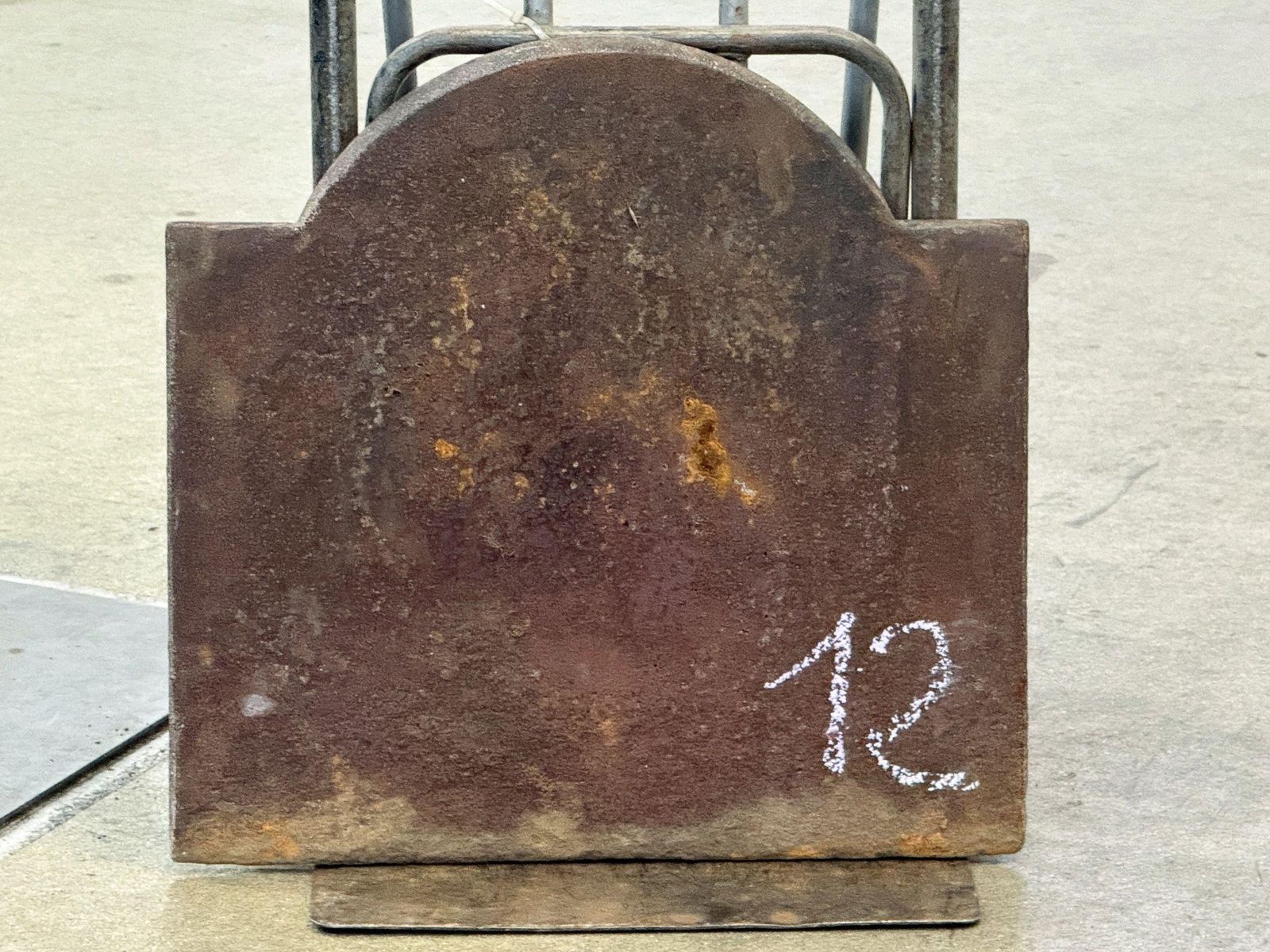 photo for sale French 'Arms Of Lorraine' Fireback, 20th Century, Louis XIV Style