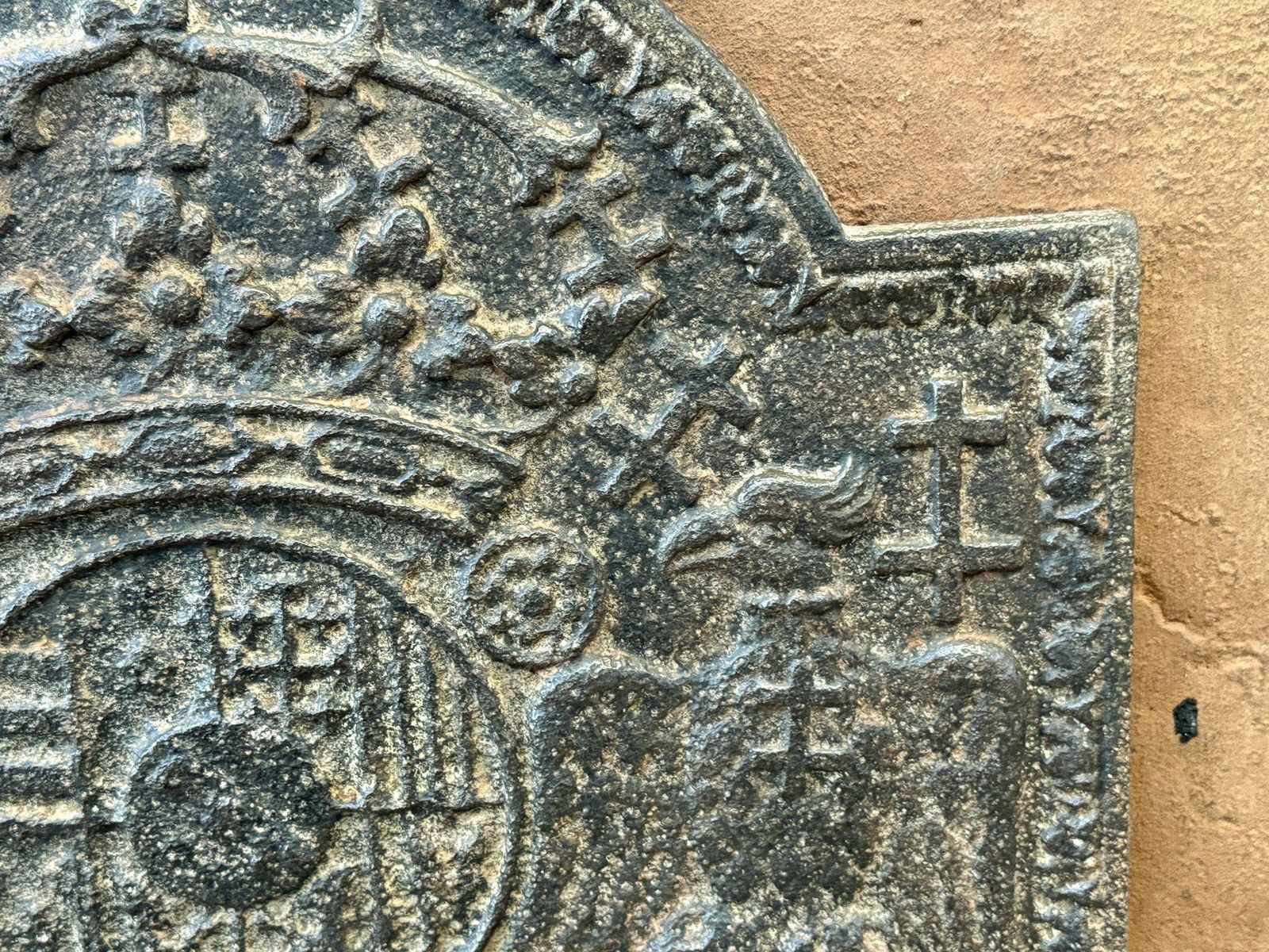 French Louis XIV Style Period 'Arms Of Loraine' Fireback photo 425.0