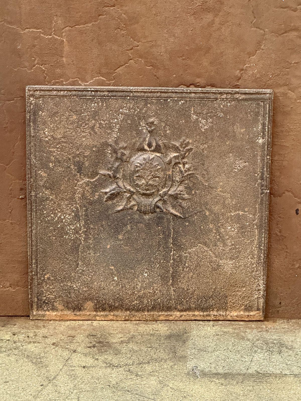 French Neoclassical Period Fireback / Backsplash, Early 19th C. photo furniture