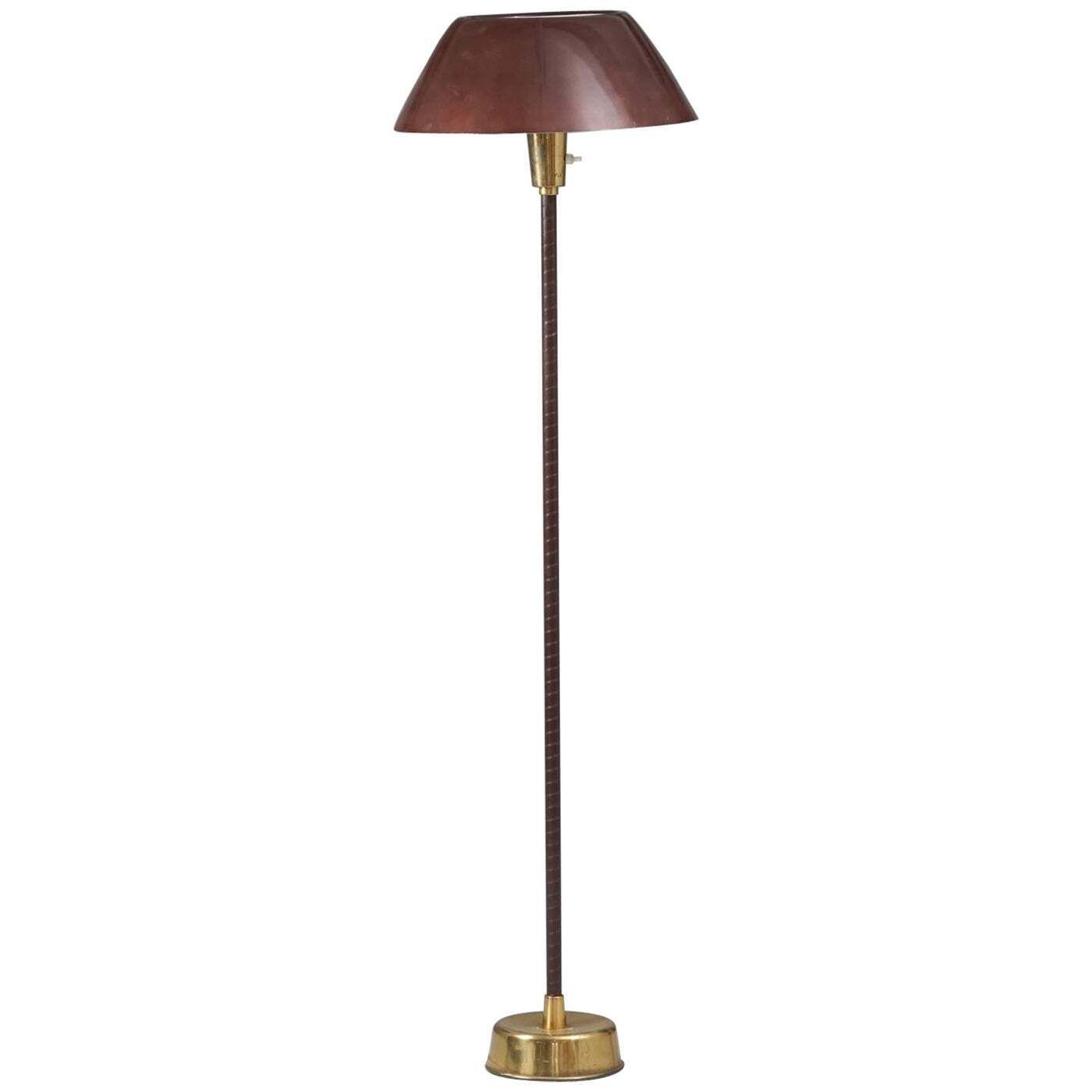 Floor Lamp Model "Ihanne"/ "Senator", Lisa Johansson Pape, Orno Oy, 1950s